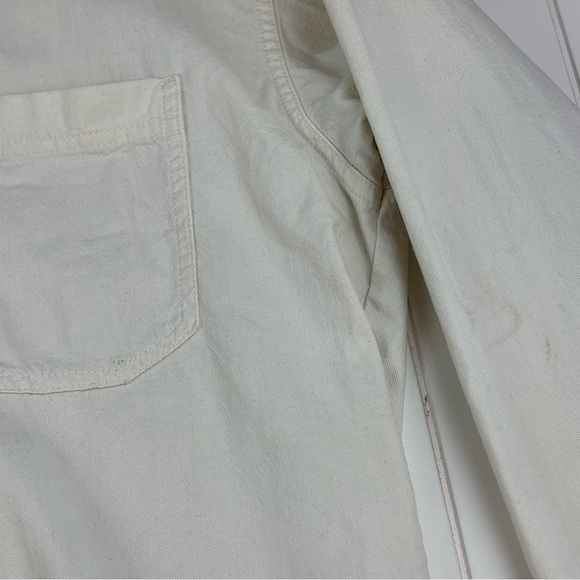 Levi’s Levi Strauss Red Tab Cream Colored Button Down Shirt - Picture 9 of 9